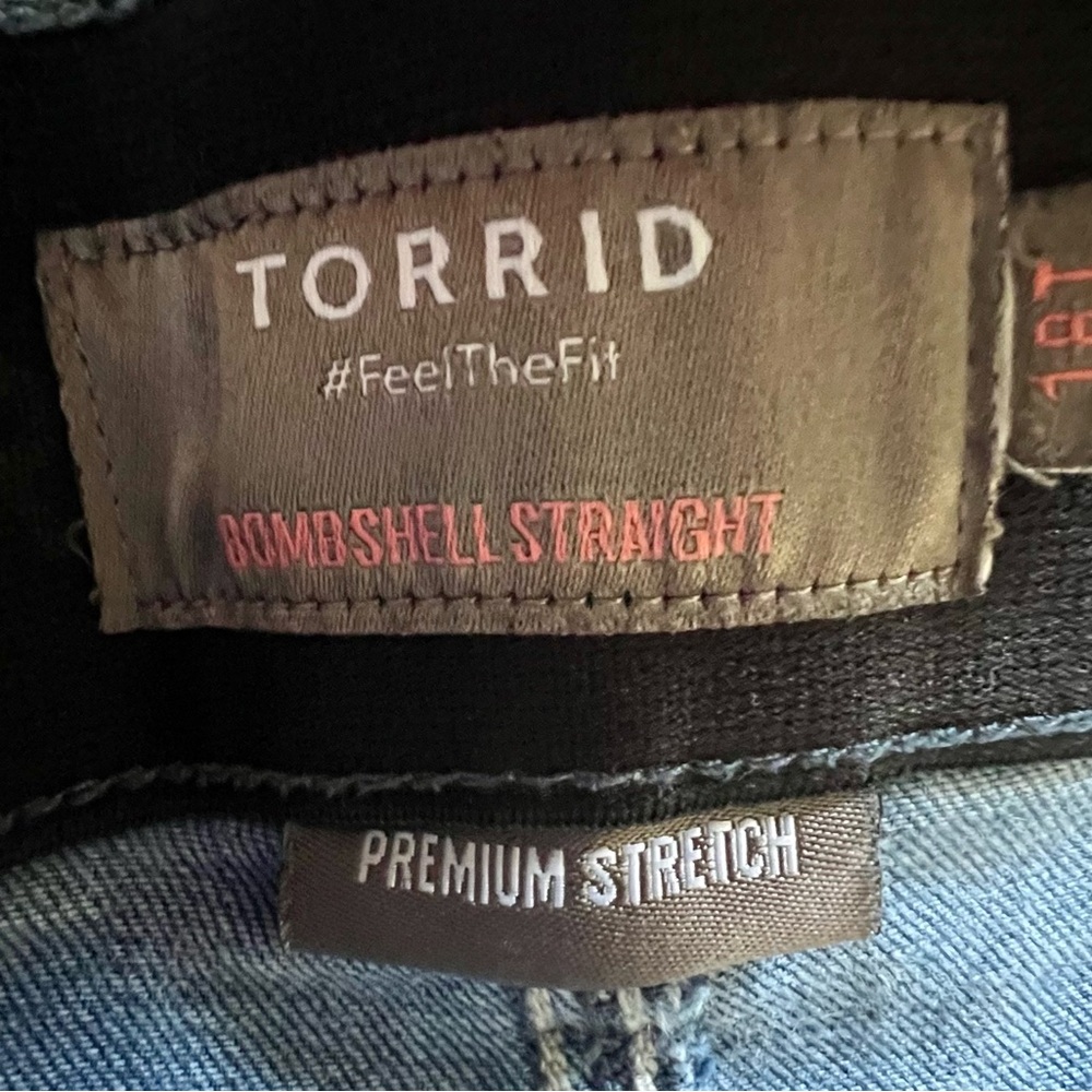 Torrid Premium Stretch, Bombshell Straight Jeans,… - image 1